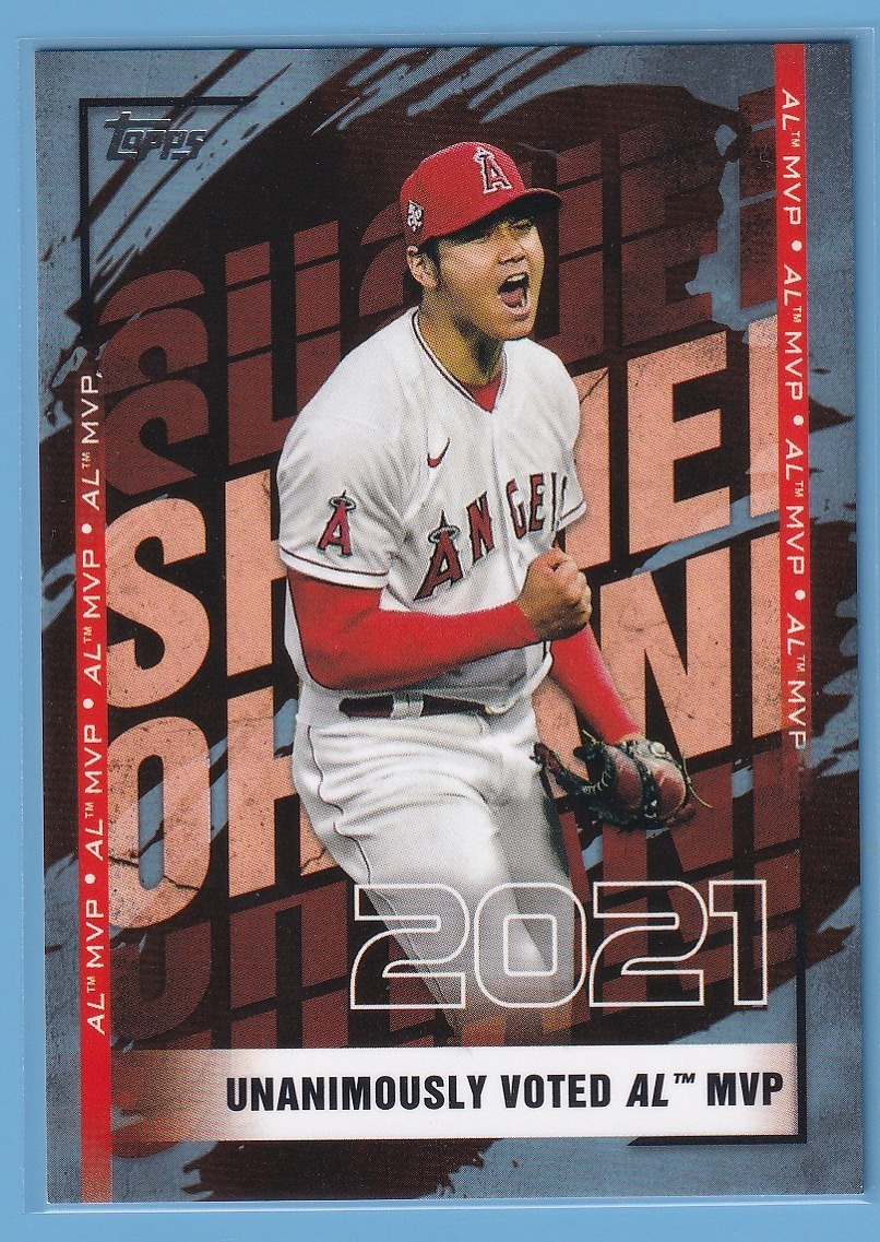 topps 2022 大谷翔平 MVPR パッチカード