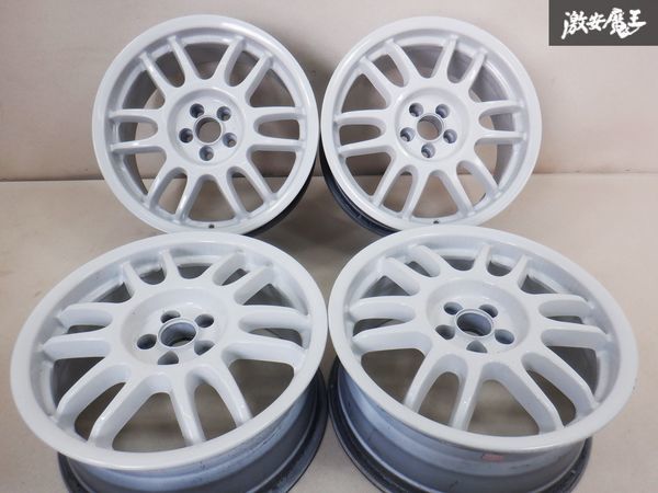 塗装品 アルファロメオ純正 147 17×7.5J まるく +35 PCD98/5H