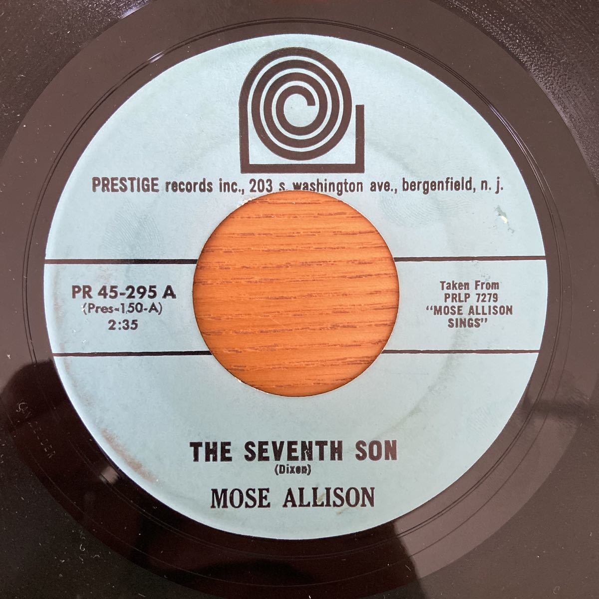 【目立った傷や汚れなし】Mose AllisonThe Seventh Son/Parchman Farmの落札情報詳細 ヤフオク落札