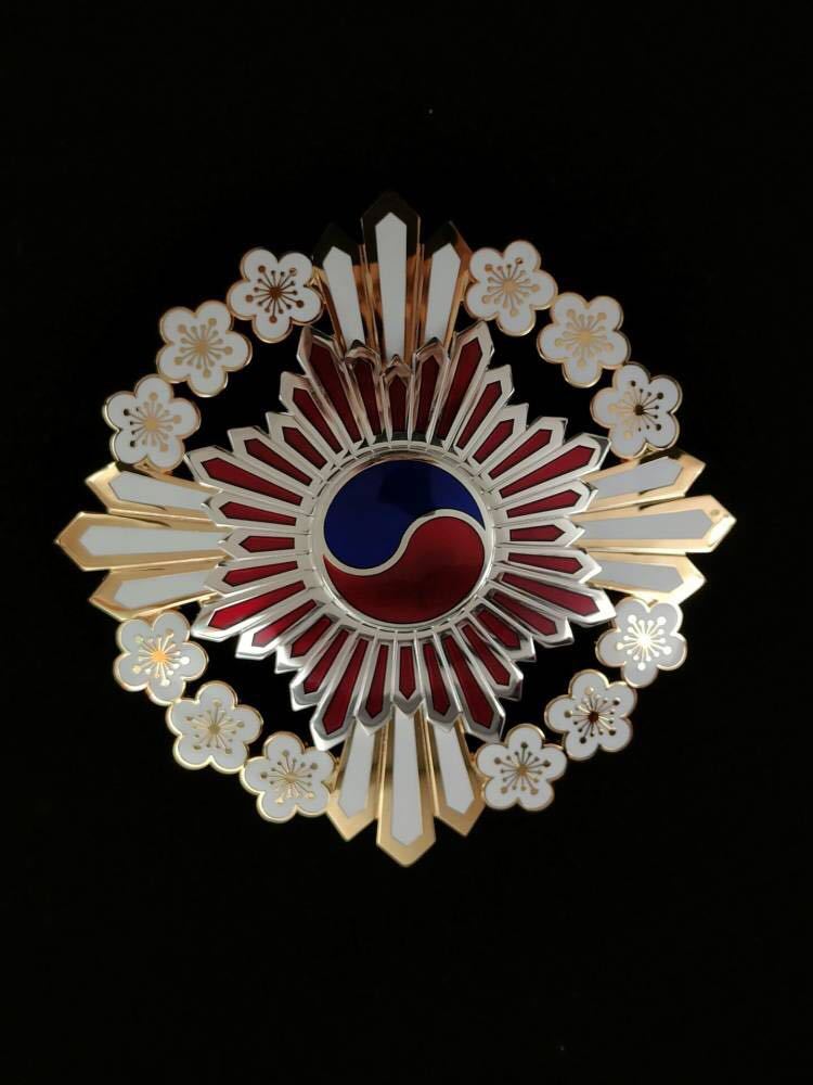 激レア! 大韓帝国勲章 勲功七等勲章 勲七等 八卦章 共箱 勲章 大韓帝國