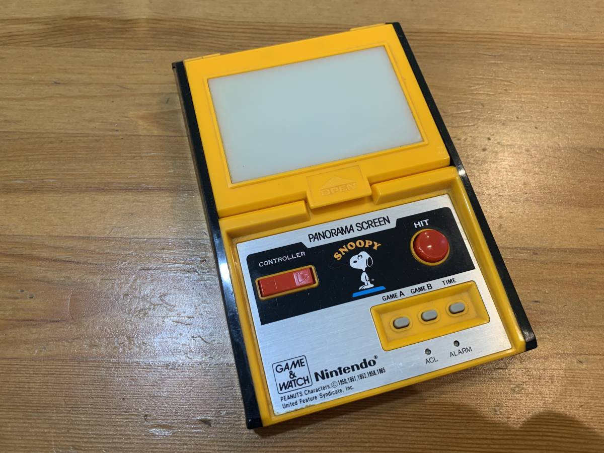 GAME&WATCH ゲームウォッチ スヌーピー 任天堂 Nintendo Game & Watch