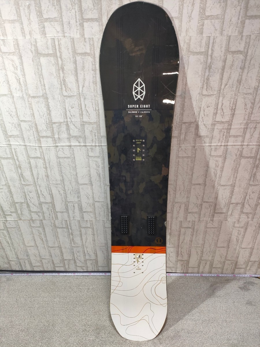 スノーボード Salomon Super8 20-21 151 Salomon Super 8 Snowboard - Men's