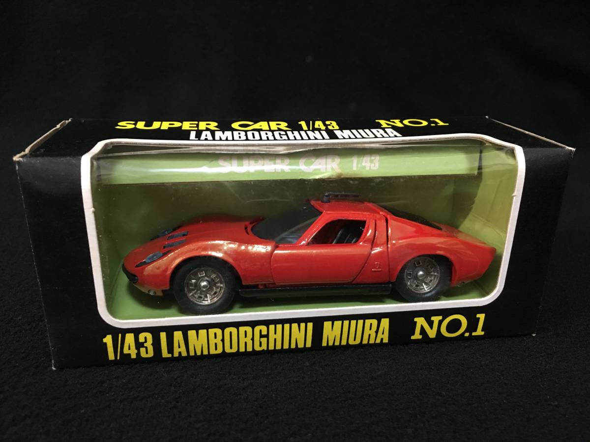 未使用】デッドストック サクラ スーパーカー 1/43 NO.1 未使用】デッドストック サクラ スーパーカー 1/43 NO.1