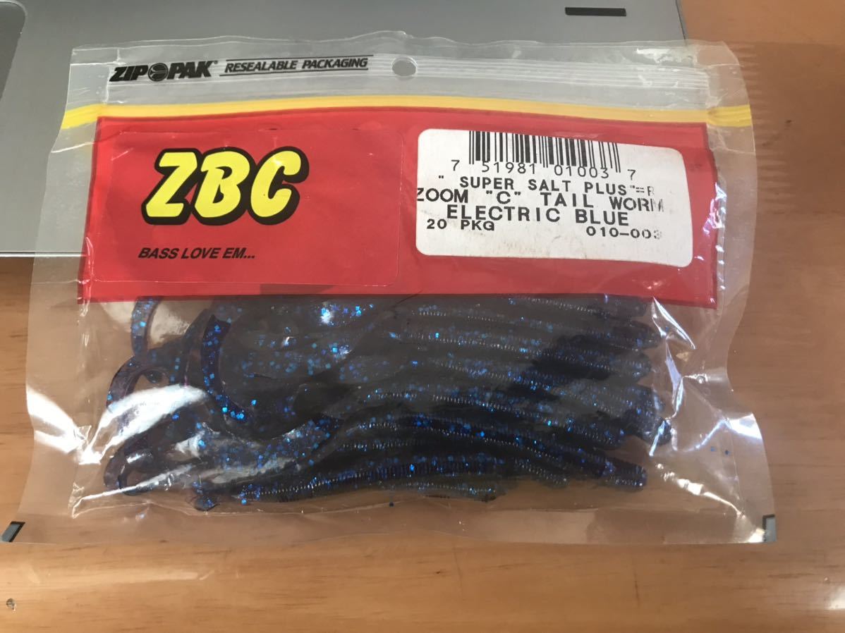 【未使用】ZOOM・カーリーテール（エレクトリックブルー：未使用20本）の落札情報詳細 ヤフオク落札価格検索 オークフリー