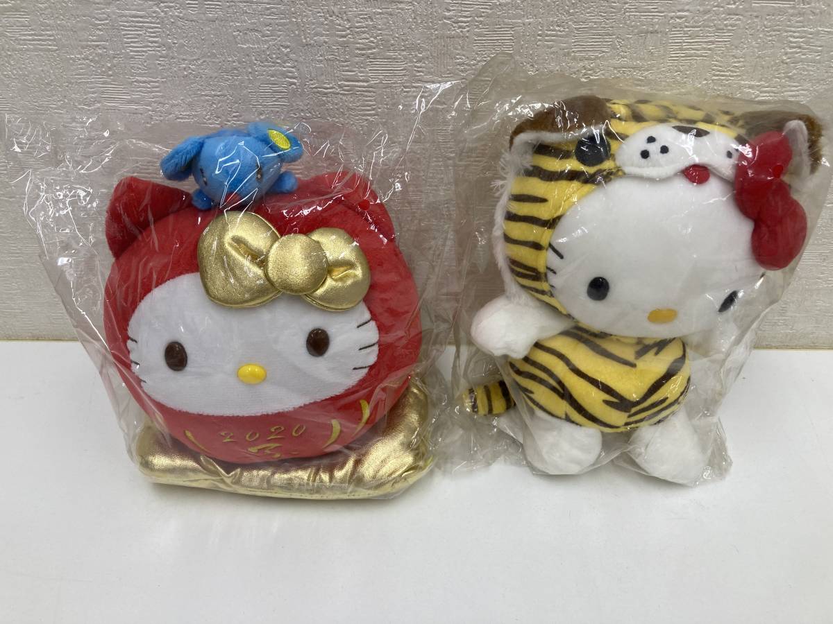 ヤクルト干支キティぬいぐるみ 7体セット ヤクルト干支キティちゃん【7体セットひつじ・さる・とり・いぬ