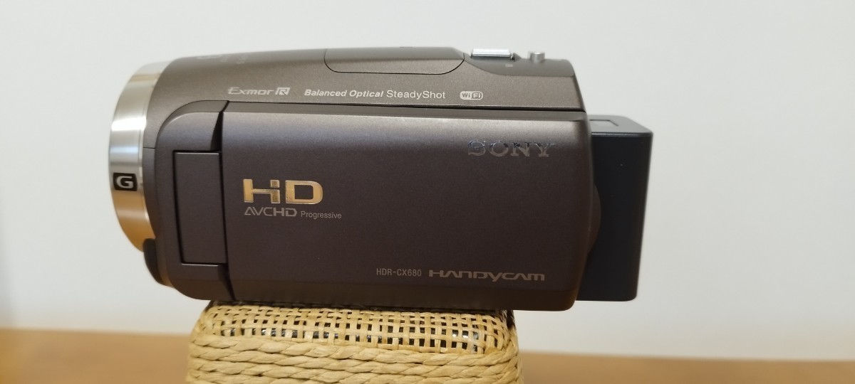 ジャンク SONY ソニー HDR-CX680 ホワイト 2017年製 【公式通販】