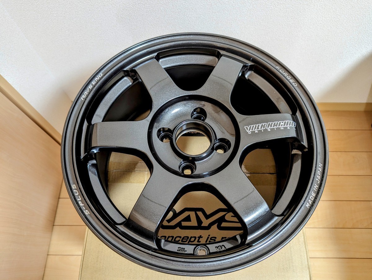 未使用】【15インチ・NDロードスターブレンボ対応】RAYS TE37 SAGA S