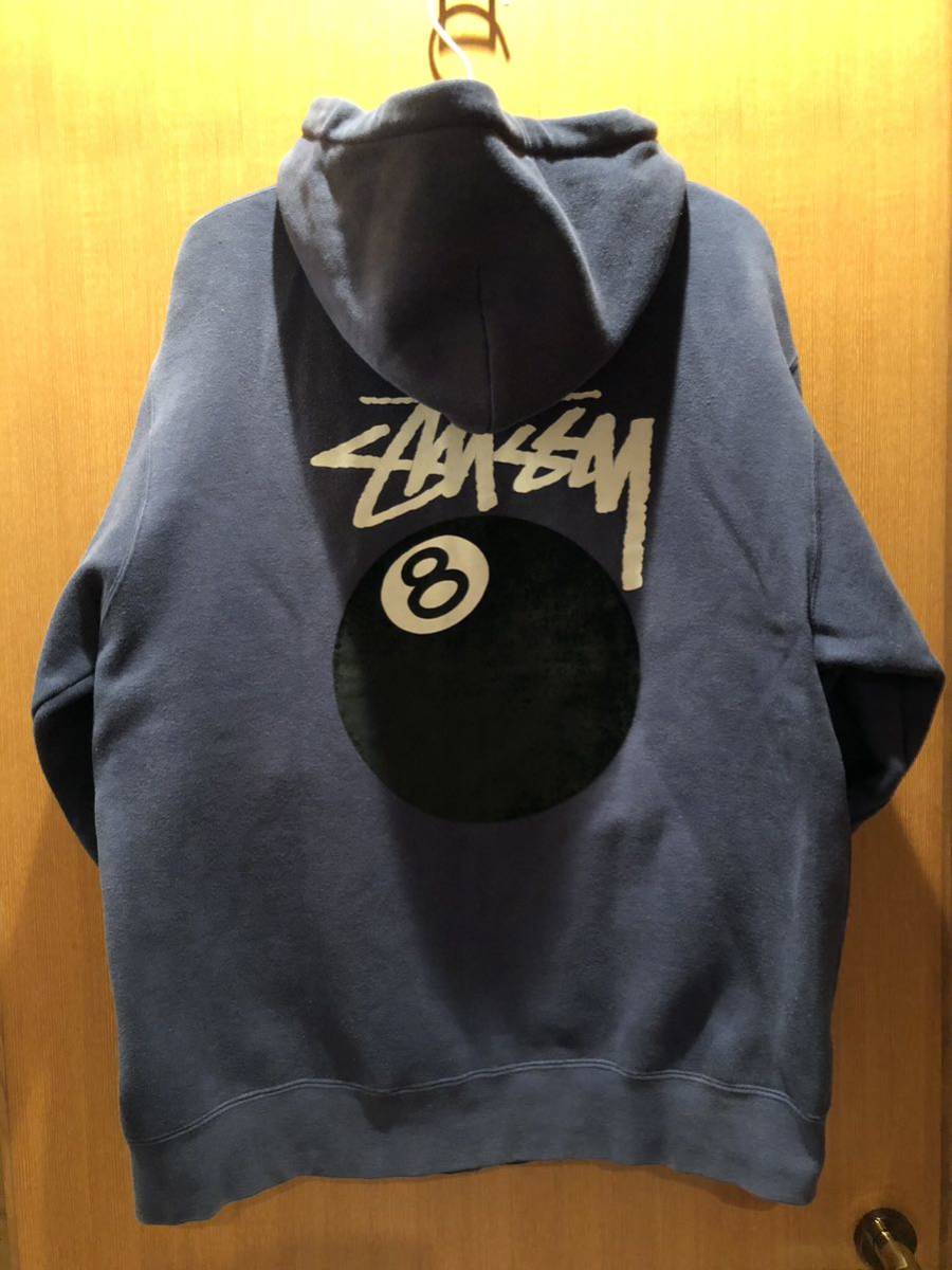 stussyレア 黒タグ ステューシー ティーパーカー ラスタ クラウンロゴ 