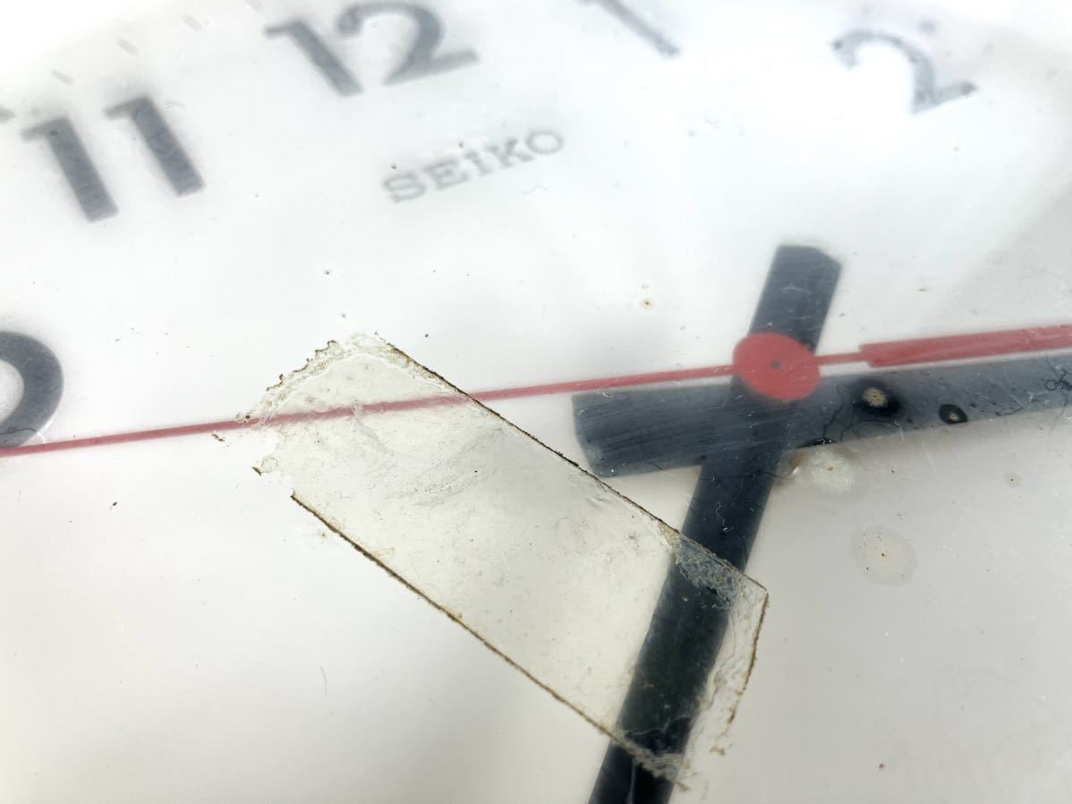 傷や汚れあり】昭和レトロ SEIKO 壁掛け時計 TTX-631 トランジスタ