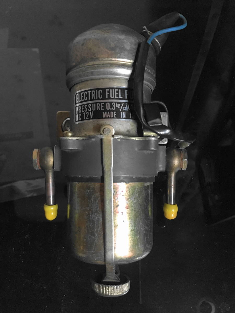 【やや傷や汚れあり】電磁ポンプ 燃料ポンプ フューエルポンプ ミツバ 国産 日本製 Solex erキャブ 旧車 L4 L6 L型
