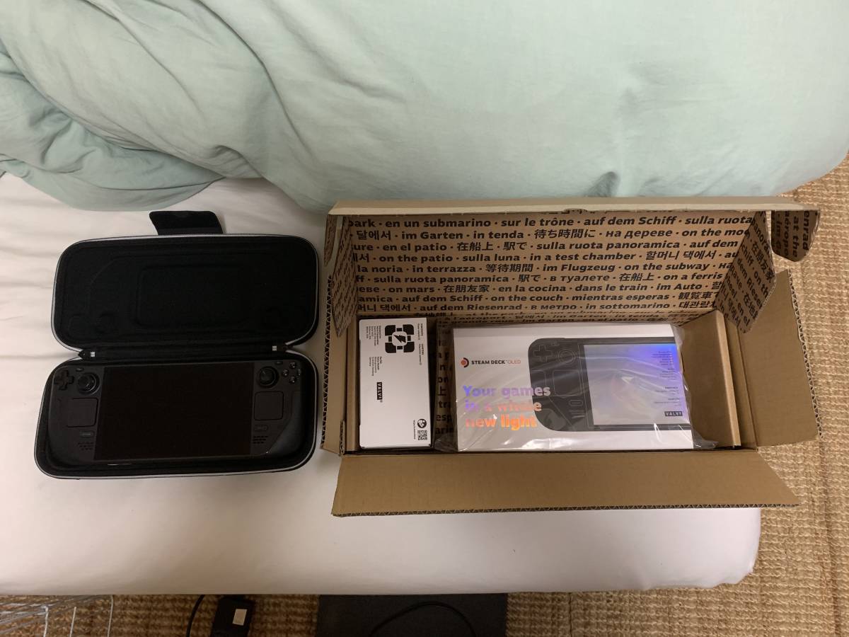 美品】Steam Deck 512GB スチームデック 未使用に近い】steam deck