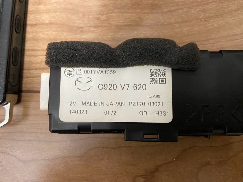 マツダ純正OP リモコンエンジンスターター C920-V7-620A デミオ マツダ純正OP リモコンエンジンスターター C920-V7-620A デミオ
