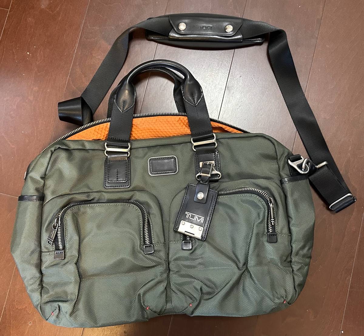 【やや傷や汚れあり】TUMI トゥミ 22340SPH アルファ ブラヴォ エバレット エッセンシャルトート ブリーフケース ナイロン×レザー