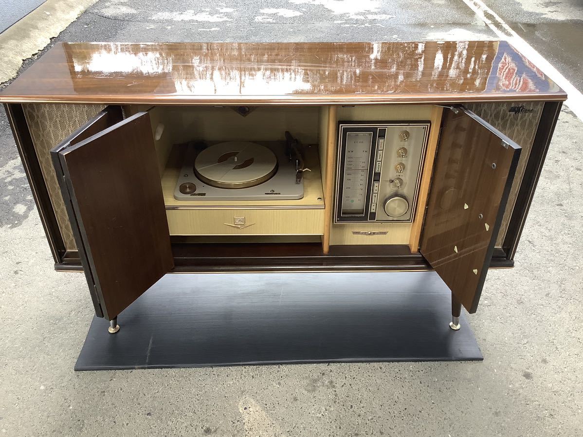 全体的に状態が悪い】Victor ビクター ステレオHi-Fi オーディオラ BR