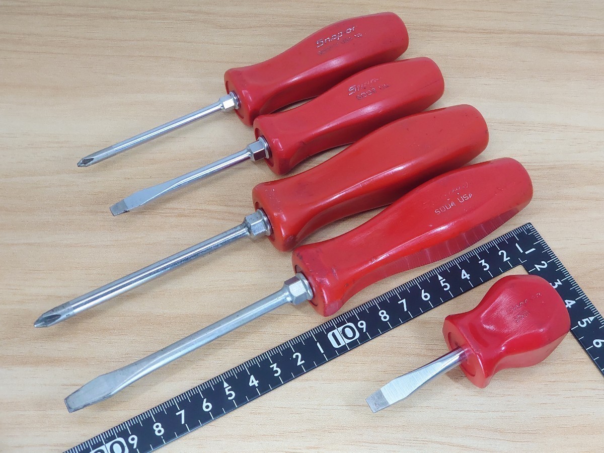USA製◾️Snap-on スナップオン 工具 ドライバー8本セット 整備 修理 USA製◾️Snap-on スナップオン 工具 ドライバー8本セット 整備 修理