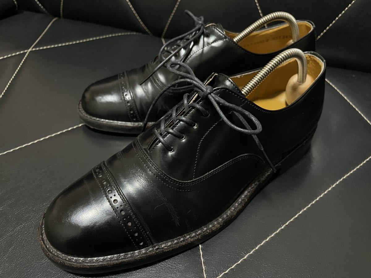 REGAL リーガル ストレートチップ 内羽根 ブラック 24.5cm REGAL