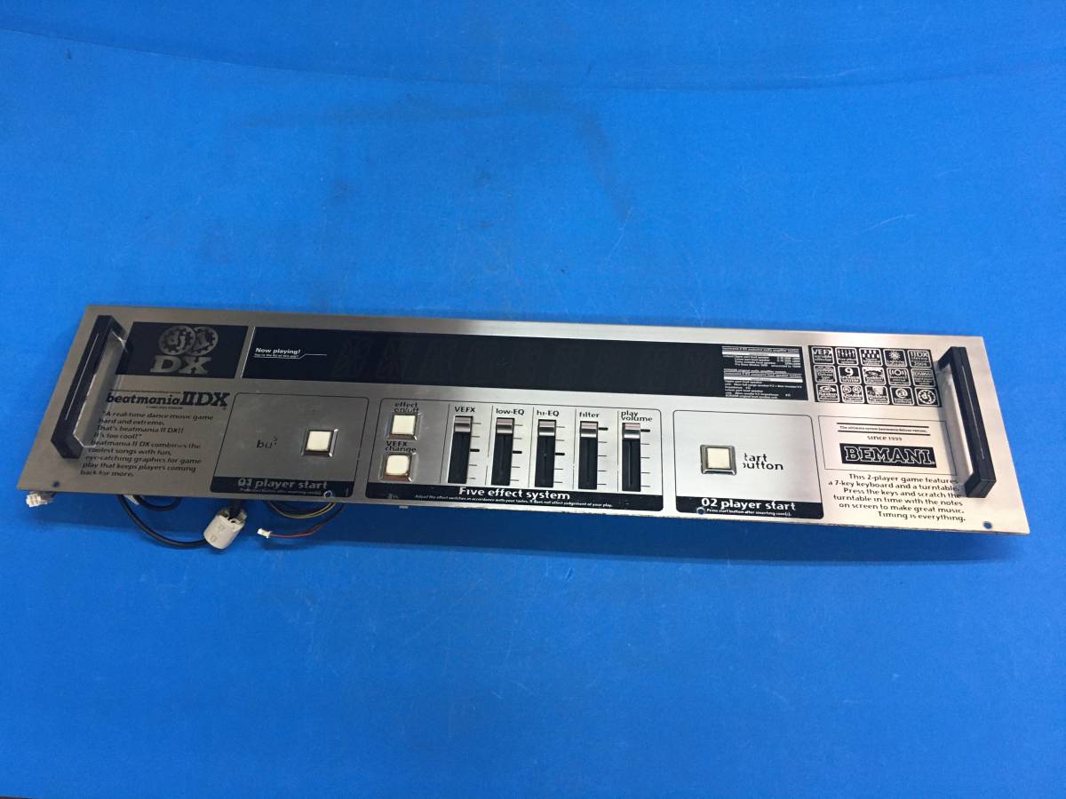 傷や汚れあり】中古 beatmania IIDX エフェクターコントロールパネル
