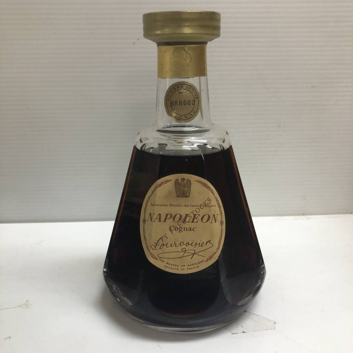 ◇1円～ クルボアジェ ナポレオン バカラ 700ml 替栓付 ブランデー Y1