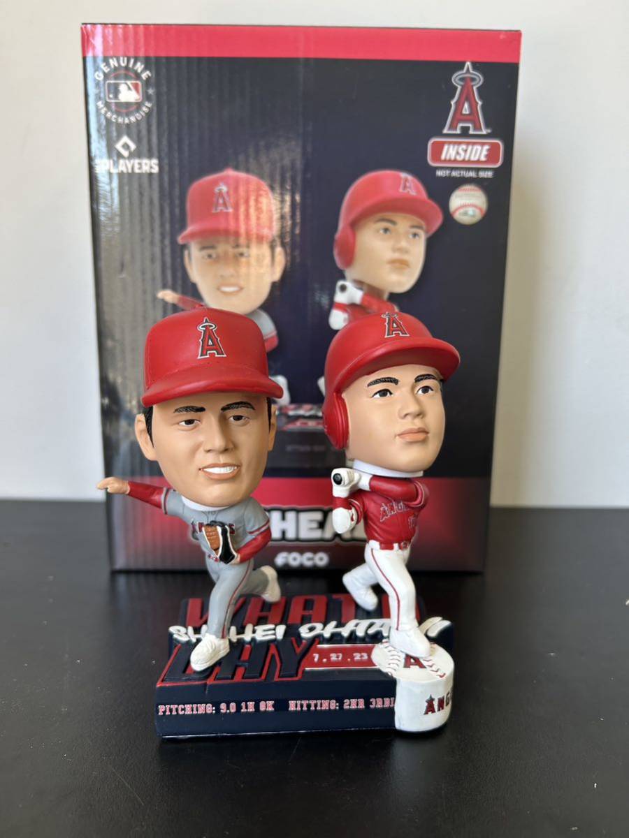 大谷翔平二刀流　エンジェルズ　ボブルヘッド　バブルヘッド　球場配布 大谷翔平二刀流 エンジェルズ ボブルヘッド バブルヘッド 球場配布