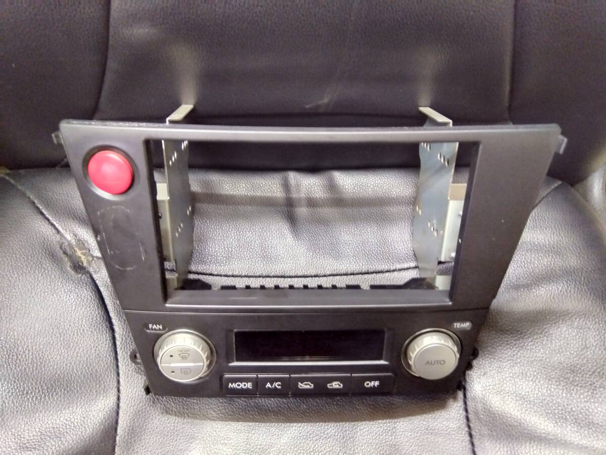 レガシィ(BP5.BL5) 後期 オーディオパネル 2DINデュアルエアコン レガシィBP/BL後期 2DINオーディオエアコンパネル BP5 レガシィ