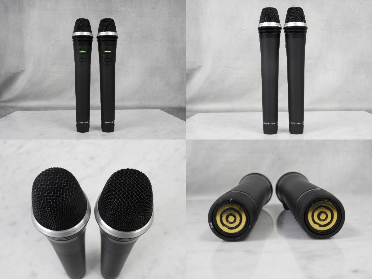 TOA】ワイヤレスマイクロフォンWM-D1200チャージャーBC-2000 Я