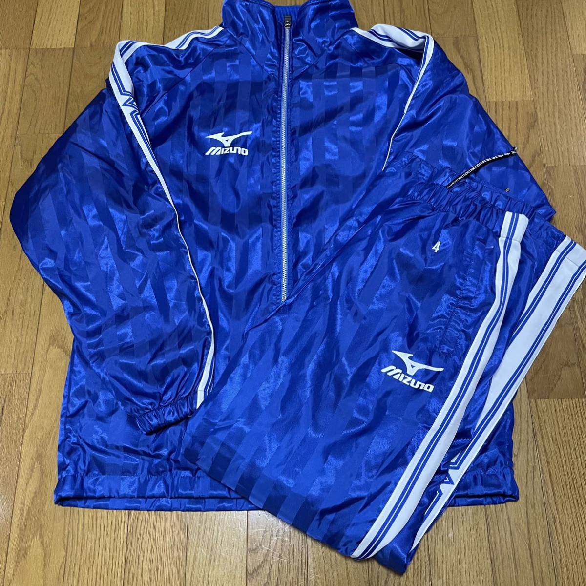 【レア】Mizuno 日本体育大学 陸上部 ユニフォーム 上下 2XL/XL 日本体育大学陸上部Mizunoジャージ上下XLサイズ レア】Mizuno