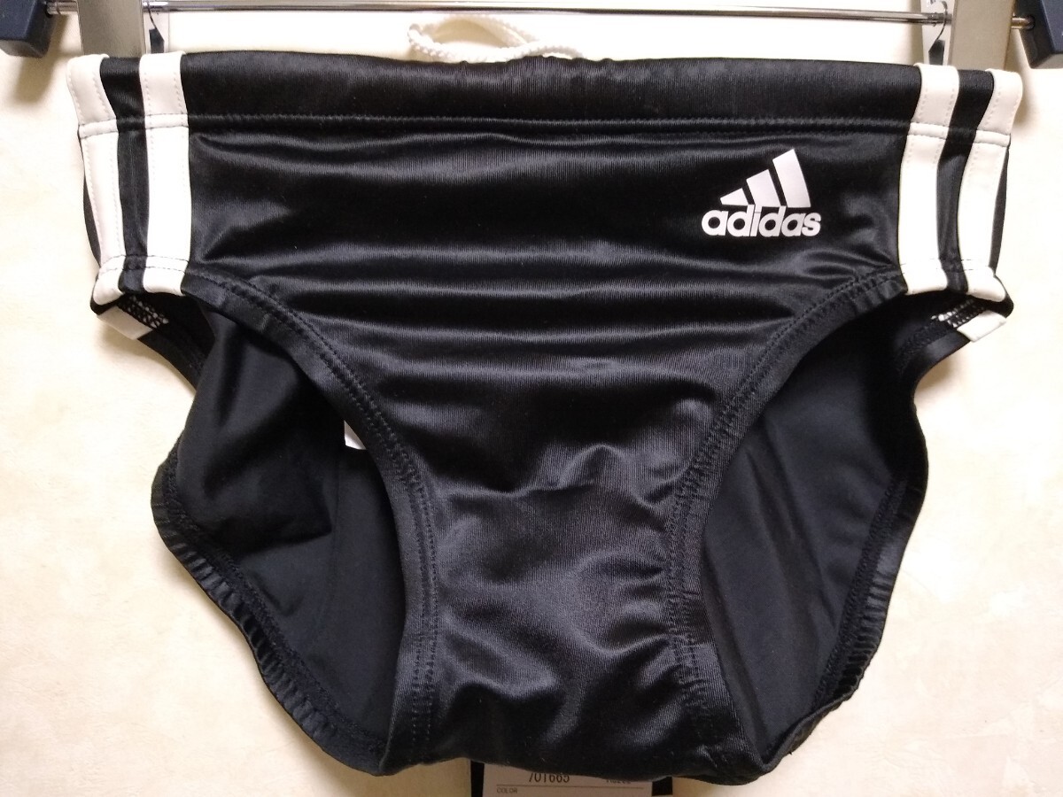未使用】アディダス競パン（Mサイズ）黒 adidas/ メンズ競泳水着