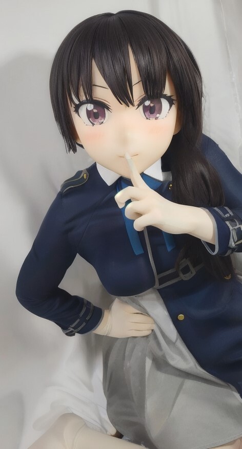 【即納】リコリスリコイル　井ノ上たきな　コスプレ　着ぐるみ　マスク 未使用に近い】着ぐるみ マスク 井ノ上たきな 衣装付き 美少女 アニメ