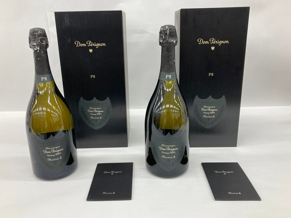 Dom Pérignon - 箱付　ドンペリ2004 ドンペリニヨン P2-2004 箱無(正規品)：750ml [C0352](81-0