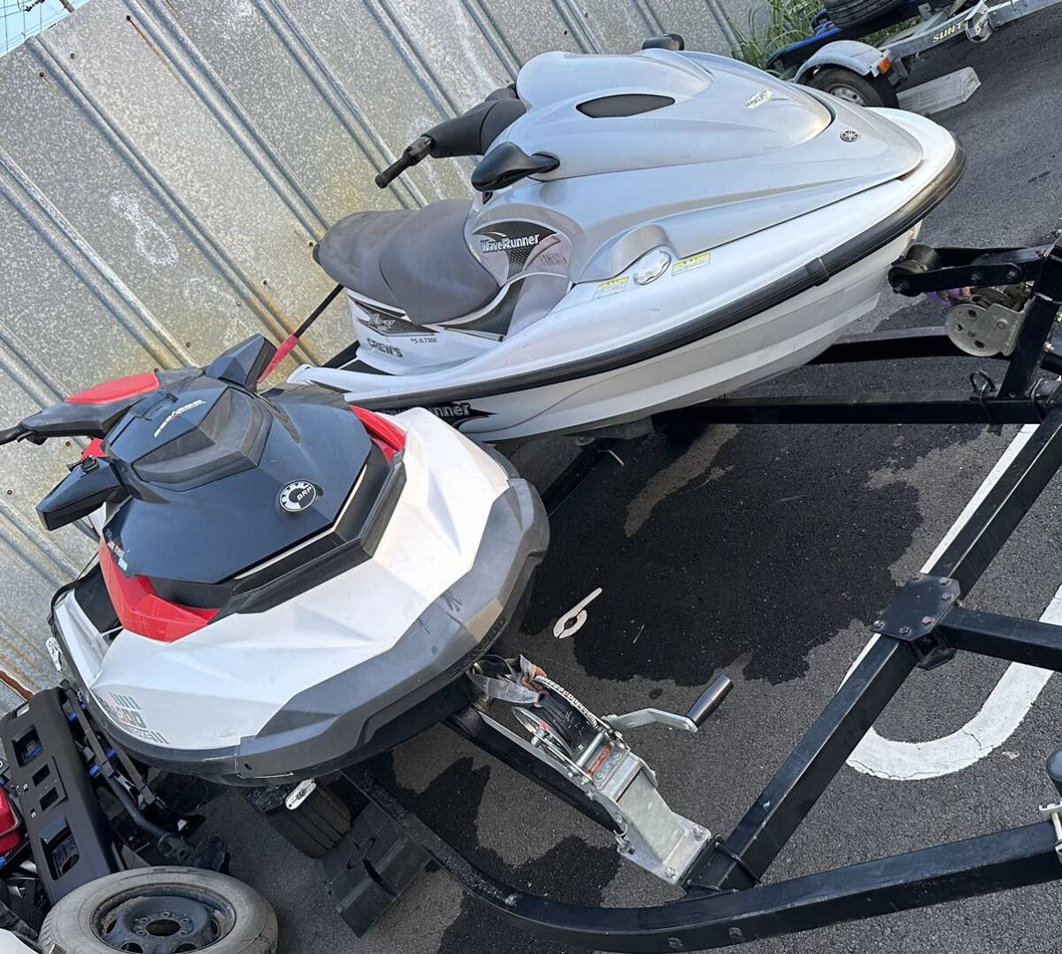 BRP SeaDoo RXT215 スーパーチャージャー トレーラー付！