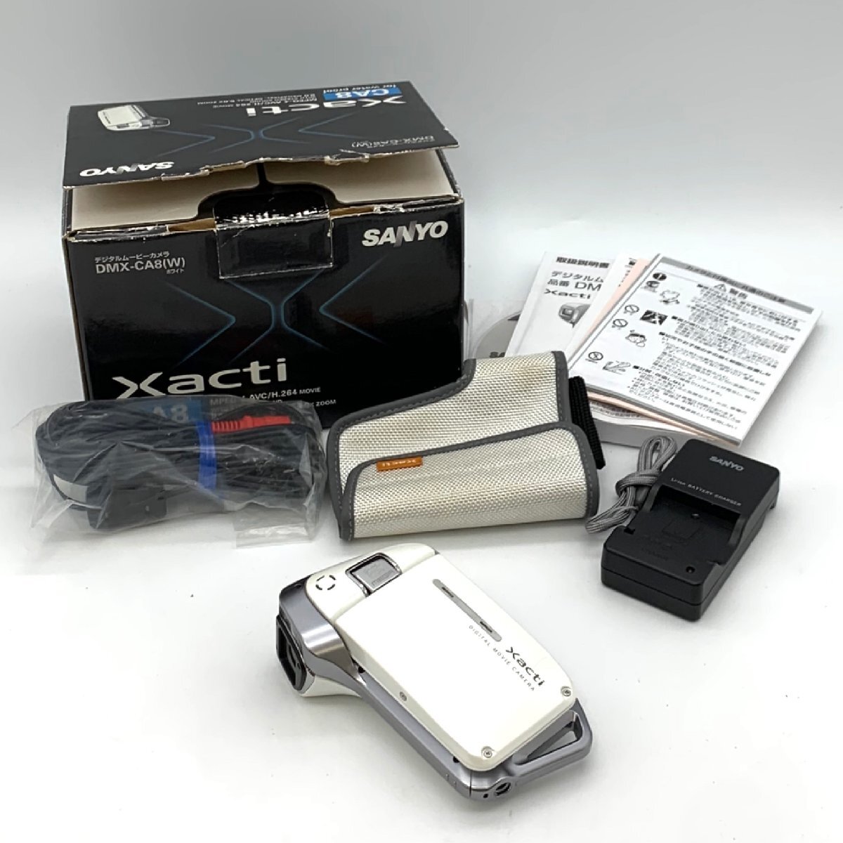 【動作確認ＯＫ】SANYO Xacti　DMX-CA8 SANYO Waterproof Digital Movie Camera Xacti Zacti DMX-CA8