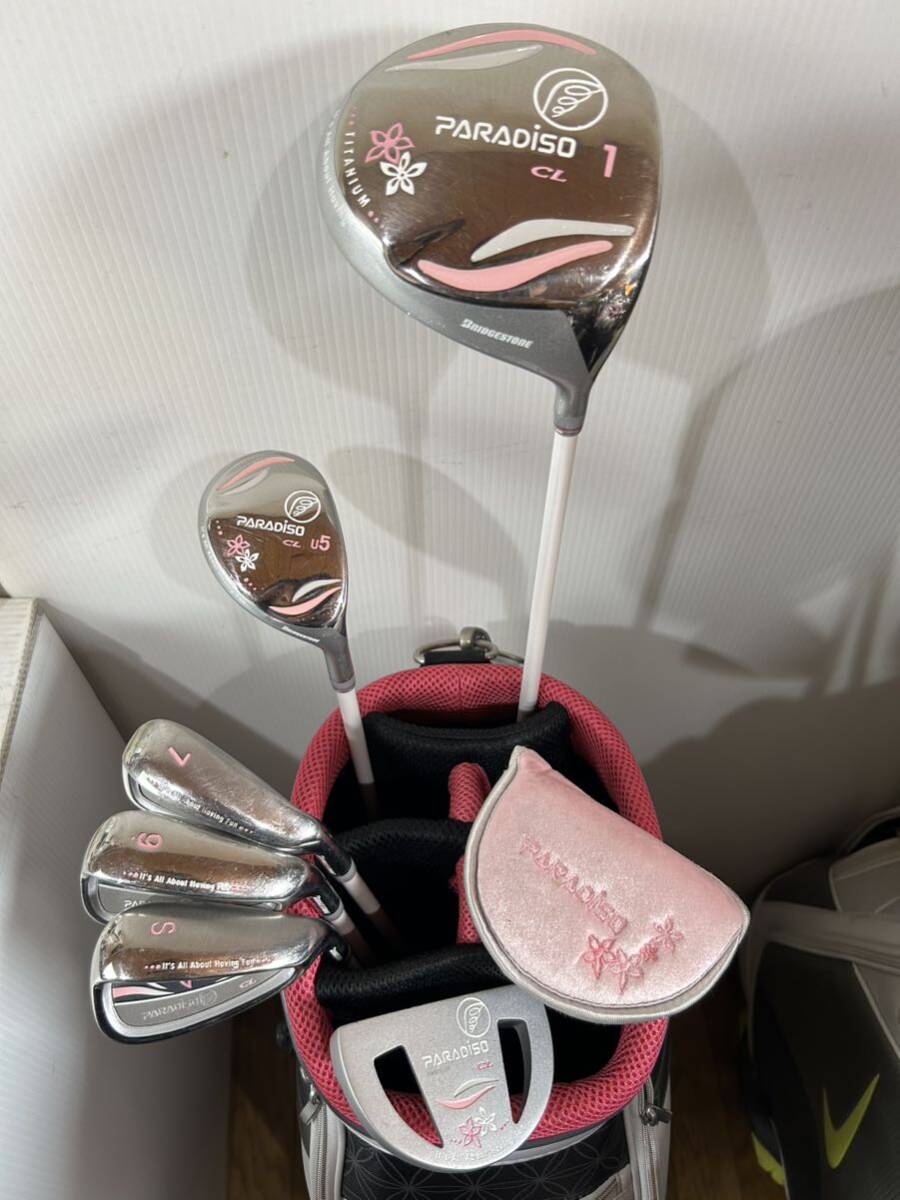 ゴルフクラブ】パラディーゾ/レディース/ハーフセット/ユーティリティ