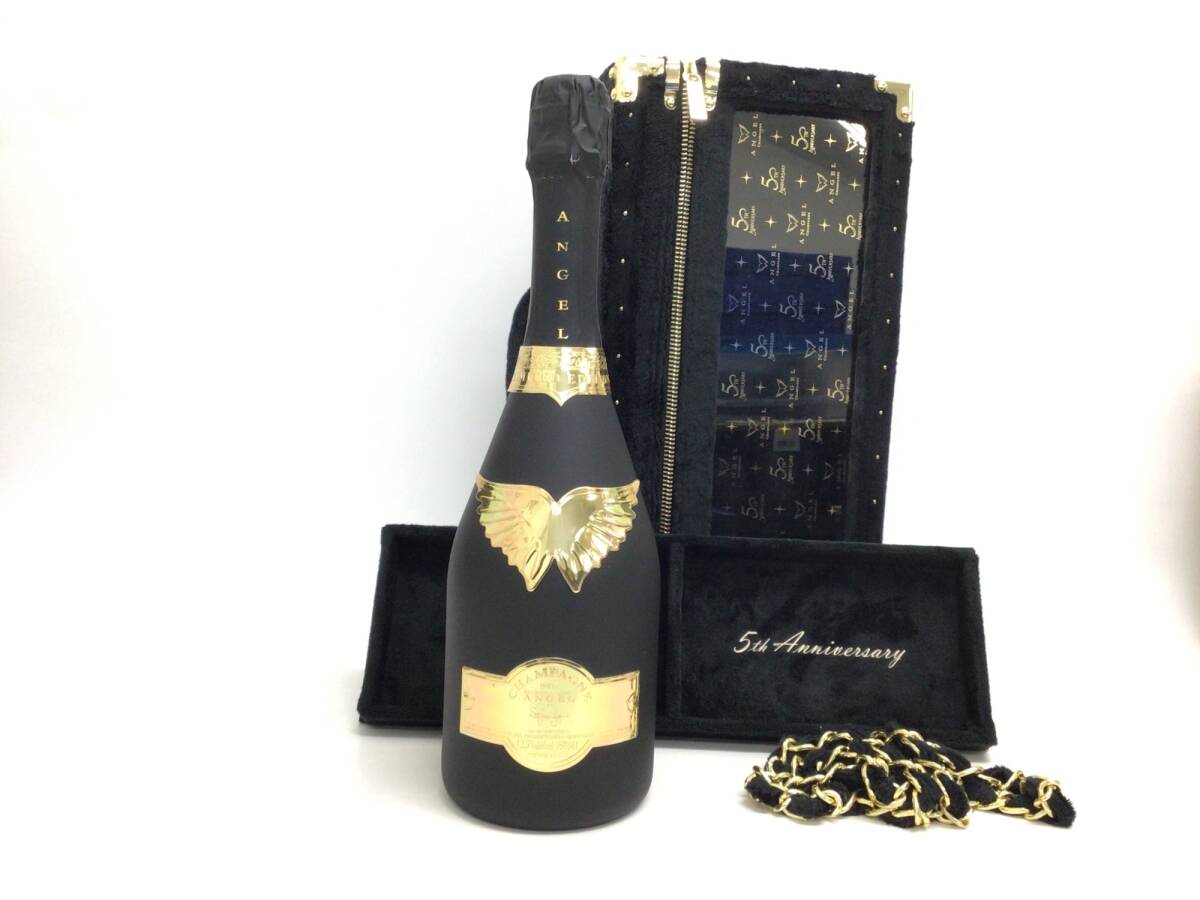 【限定】エンジェル5周年ブラックファータイプ箱のみ Amazon.co.jp: ANGEL CHAMPAGNE NV Brut Black 5th Anniversary