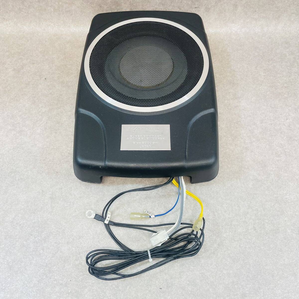 Glow 8100SW サブウーファー Glow 8100SW サブウーファー 電源／スピーカーケーブル配線付き μ