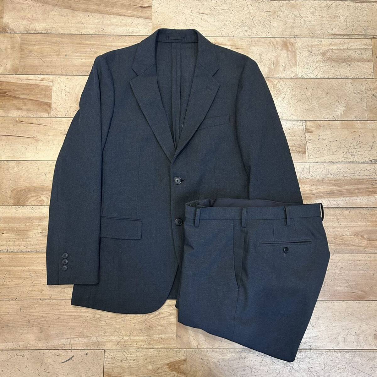 美品 洗える ネイビー UNIQLO セットアップ 上下 スーツ メンズ 人気 ネイビースーツの関連商品 | ユニクロ