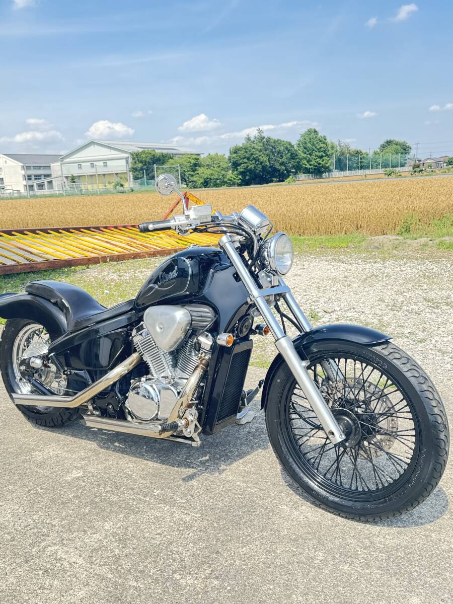 スティード400cc （やや傷や汚れあり】スティード400 実動 書類