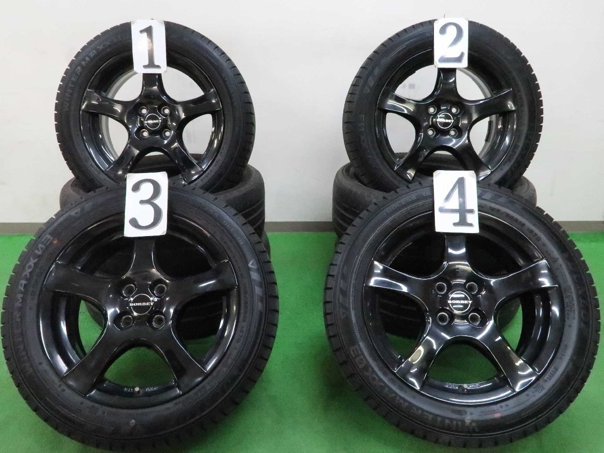 BORBET Type F 16×6.5J +50 112-5H 4本 BORBET」の直近