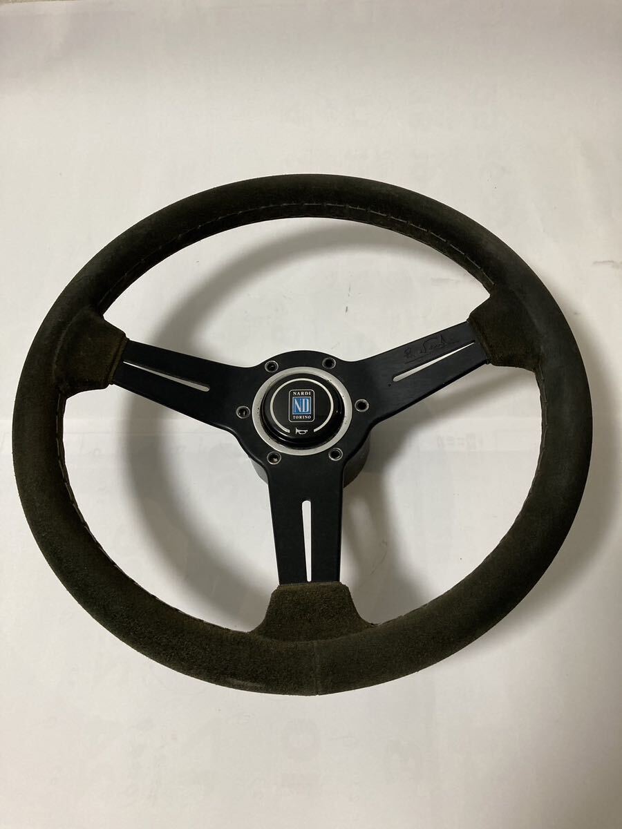 ナルディ NARDI 正規品 34パイ スエード クラシック ステアリング 廃盤 ナルディ NARDI 正規品 34パイ スエード クラシック