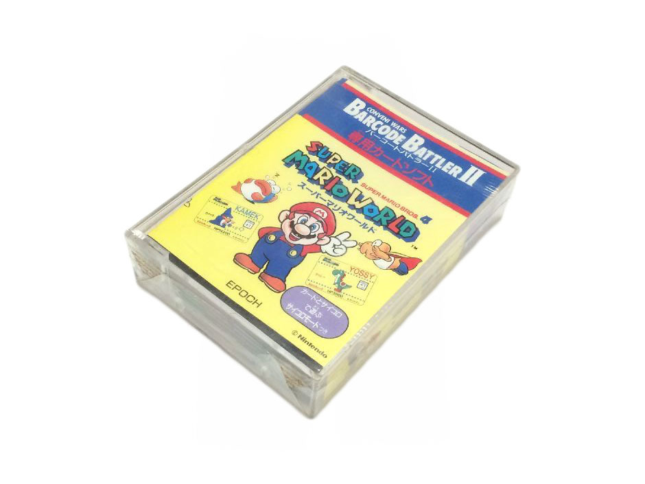 新品】スーパーマリオワールド バーコードバトラーⅡ専用カードソフト