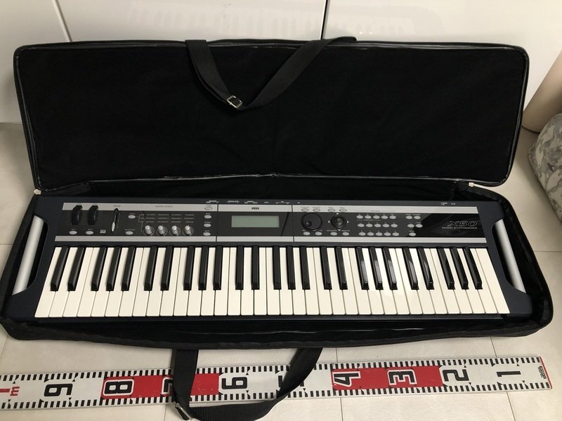 KORG コルグ シンセサイザー X50-61 鍵盤 ケース付き　電子ピアノ KORG コルグ シンセサイザー X50-61 鍵盤 ケース付き電子ピアノ