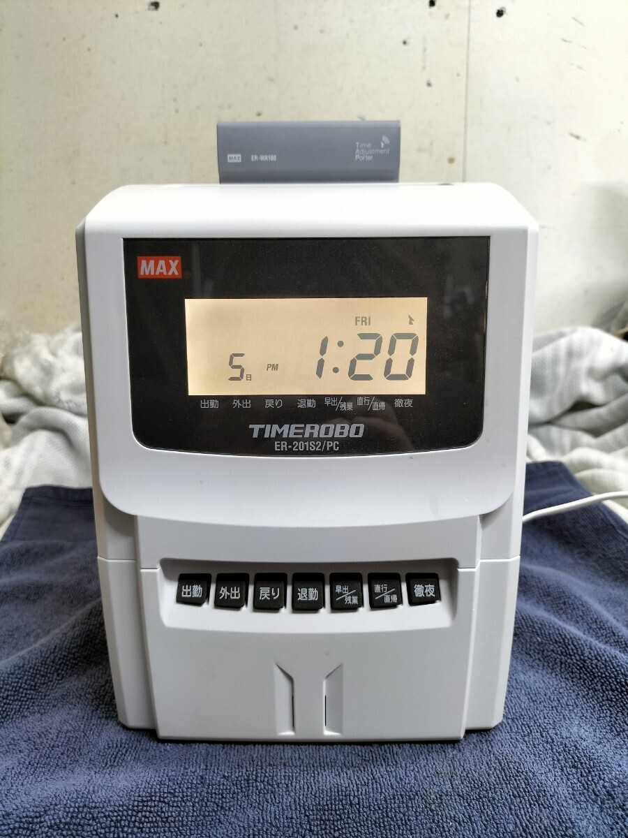 【念のためジャンク】ER-80SU 電子タイムレコーダー 念のためジャンク】ER-80SU 電子タイムレコーダー Amazon