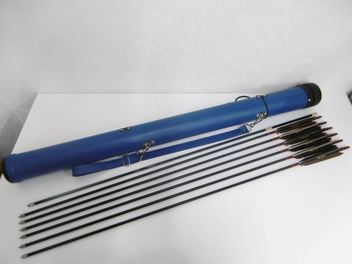 弓道 矢 easton xx75 2015 6本 矢筒セット 弓道 矢 2015 (6本) 矢筒セット ISHIBASHIYA 矢筒 EASTON 2015