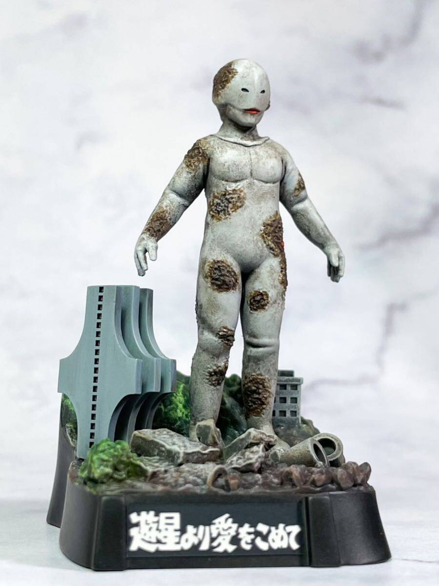 未使用に近い】スペル星人 ガレージキット 改修・塗装完成品 ウルトラ