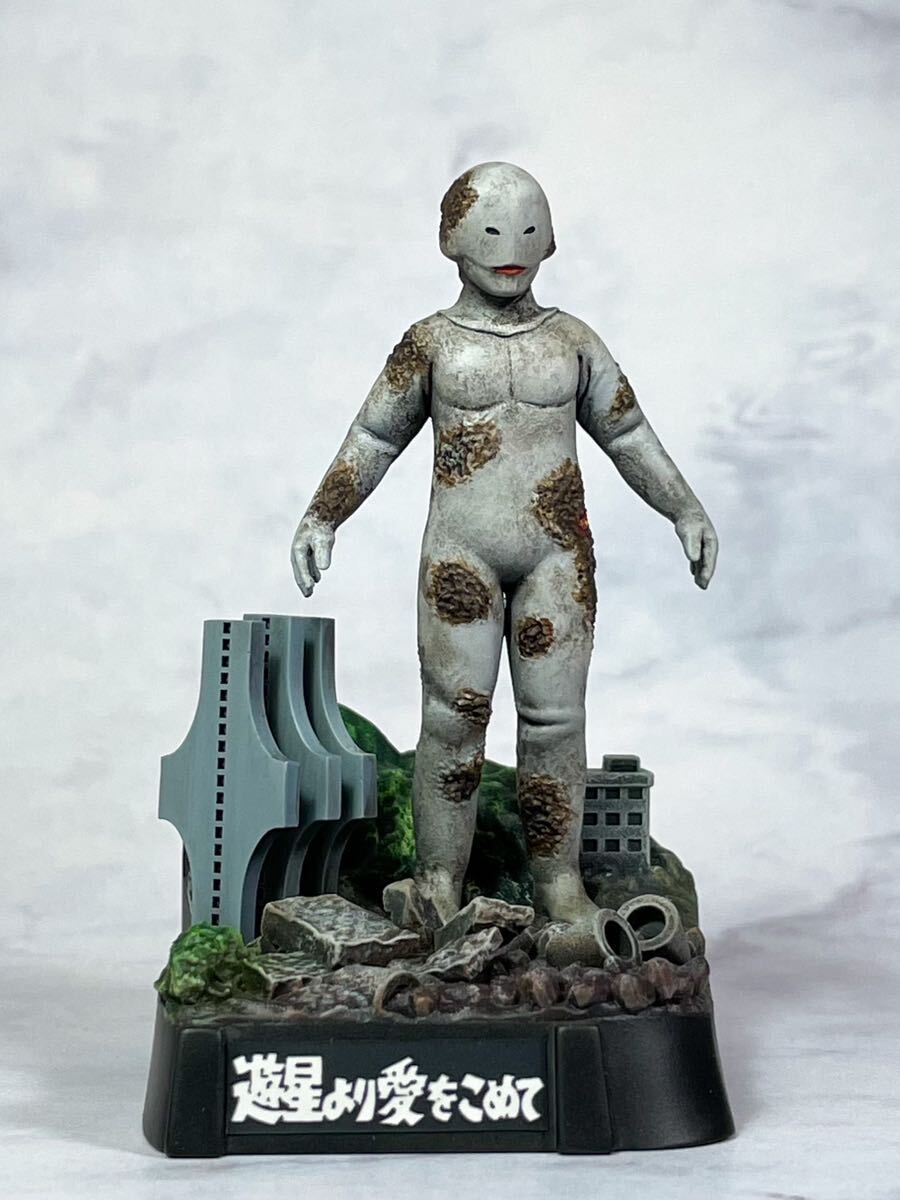 未使用に近い】スペル星人 ガレージキット 改修・塗装完成品 ウルトラ