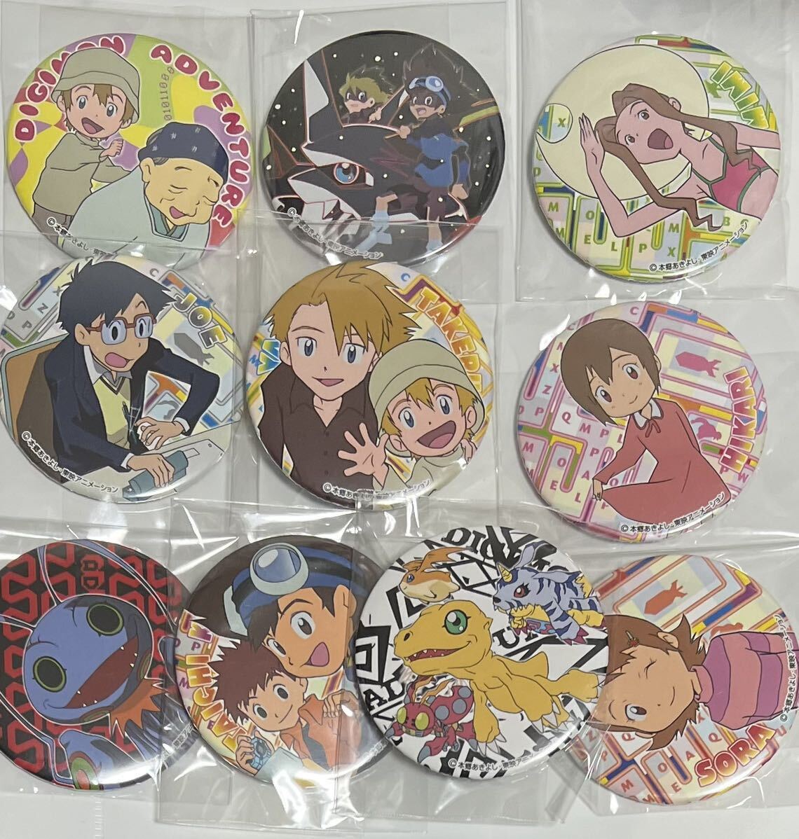 デジモン ウォーゲーム ドでか 缶バッジ ヒカリ デジモン