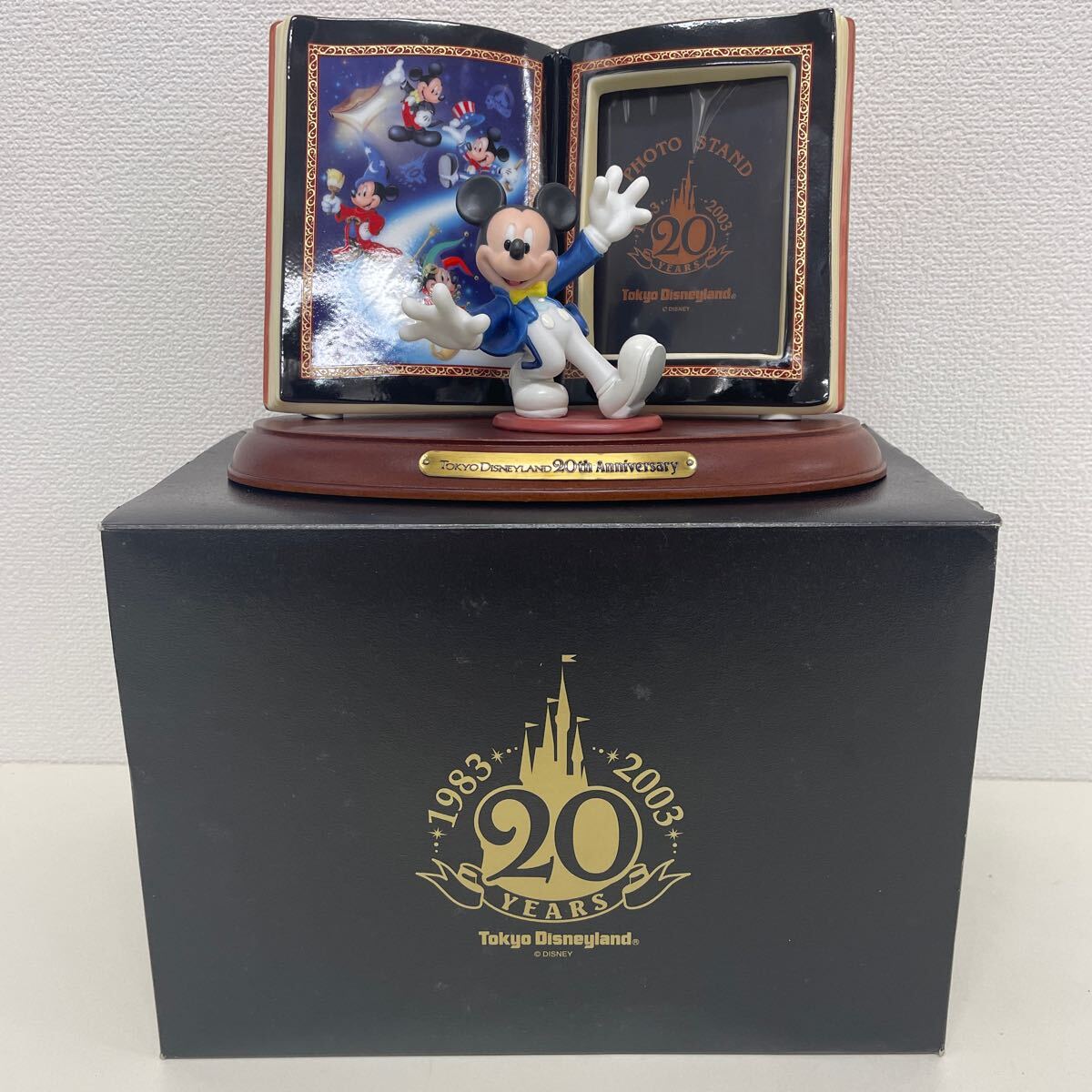 ディズニー 写真立て レア ミッキーのフォトフレーム 目立った傷や汚れなし】限定品 東京