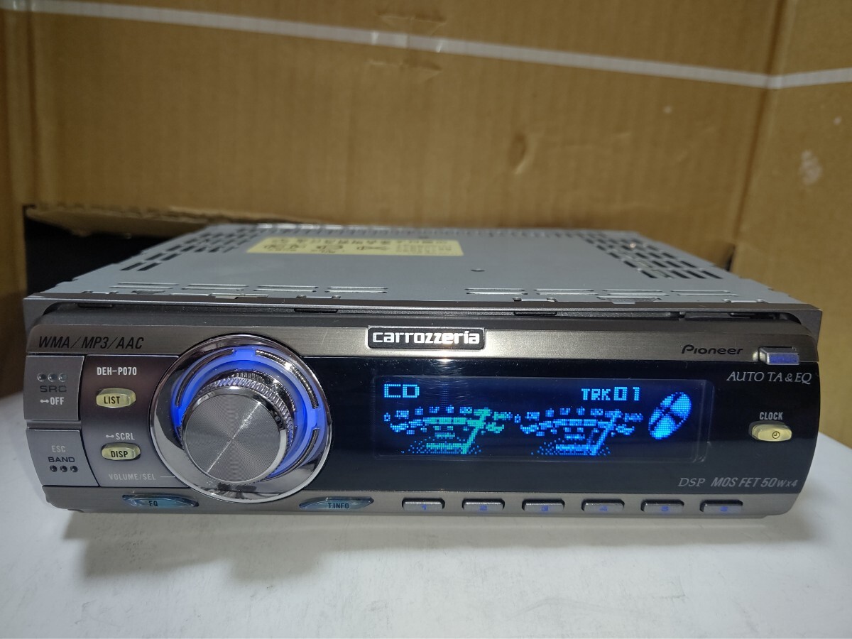 【完動品】パイオニア カロッツェリア DEH-P070 carrozzeria | AUDIO：1D MAIN UNIT [CD] > DEH-P070