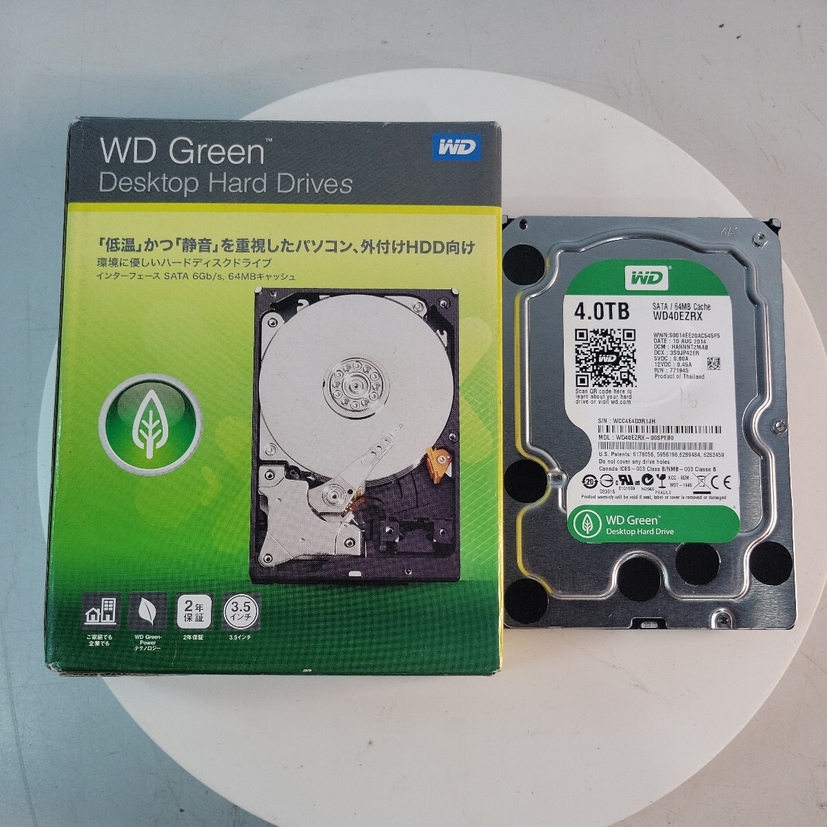 3.5インチHDD】Western Digital Green 3TB×2 WD Green 3TB 内蔵型