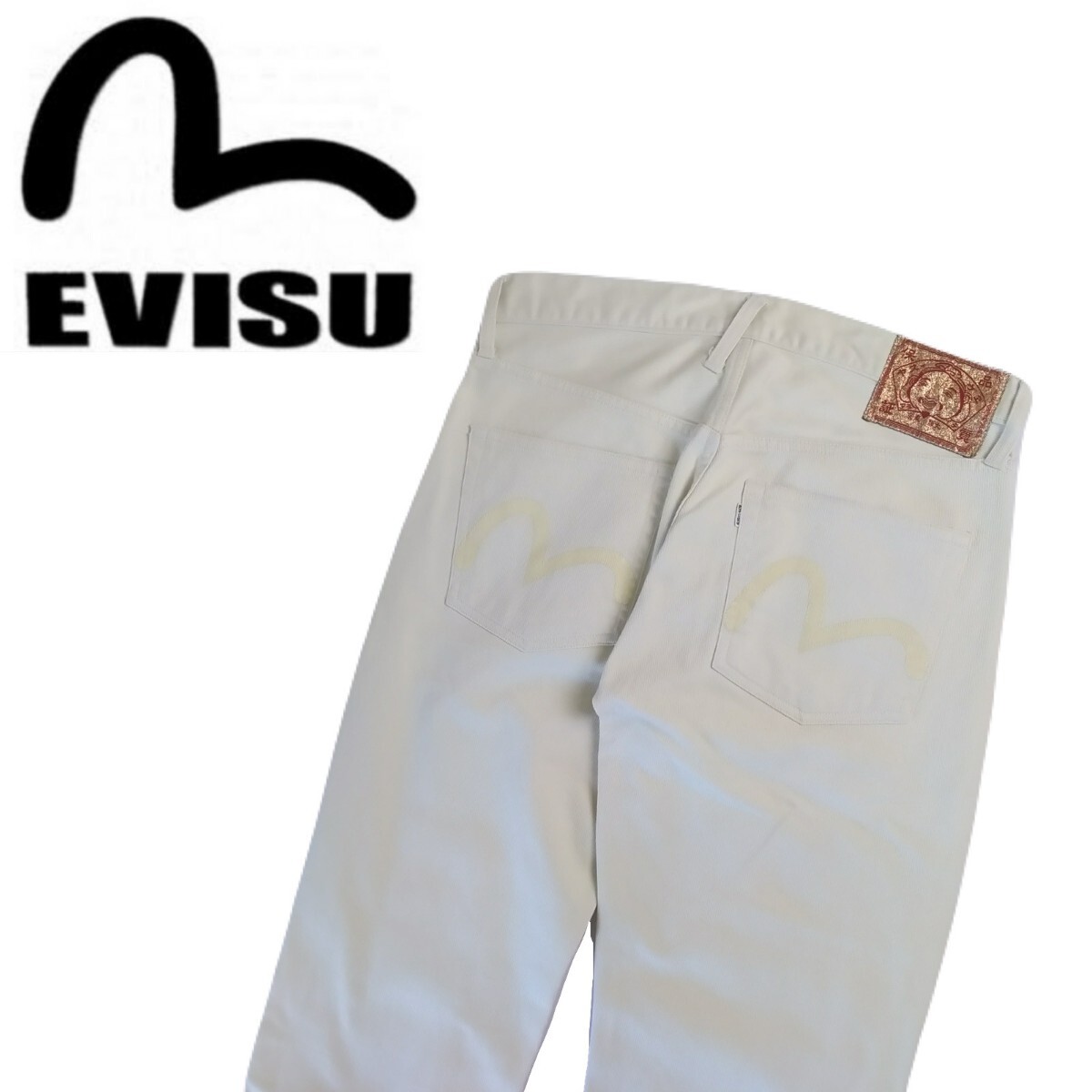evis evisu エヴィス エビス オーバーオール 初期 36インチ程