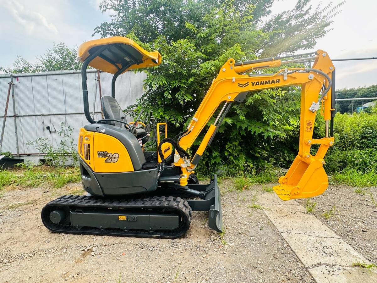 ヤンマー ミニユンボ VIO20-3 油圧ショベル 倍速付き ブレーカー配管